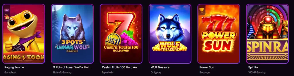 Zoome Casino pokies